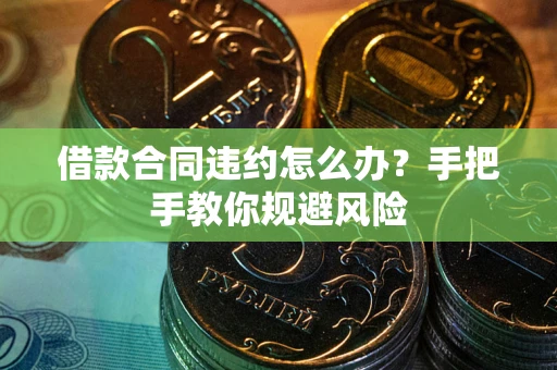 济南借款合同违约怎么办？手把手教你规避风险