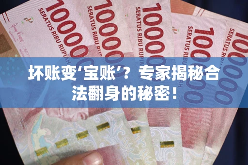 济南坏账变‘宝账’？专家揭秘合法翻身的秘密！
