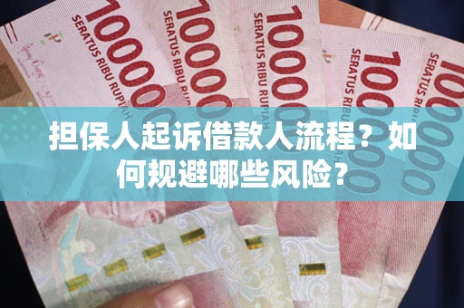 济南担保人起诉借款人流程？如何规避哪些风险？