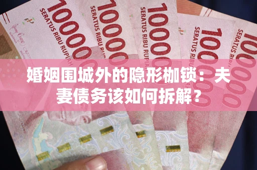 济南婚姻围城外的隐形枷锁：夫妻债务该如何拆解？