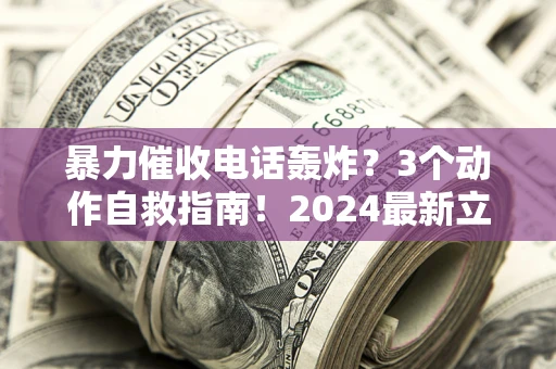 济南暴力催收电话轰炸？3个动作自救指南！2024最新立案标准全解析